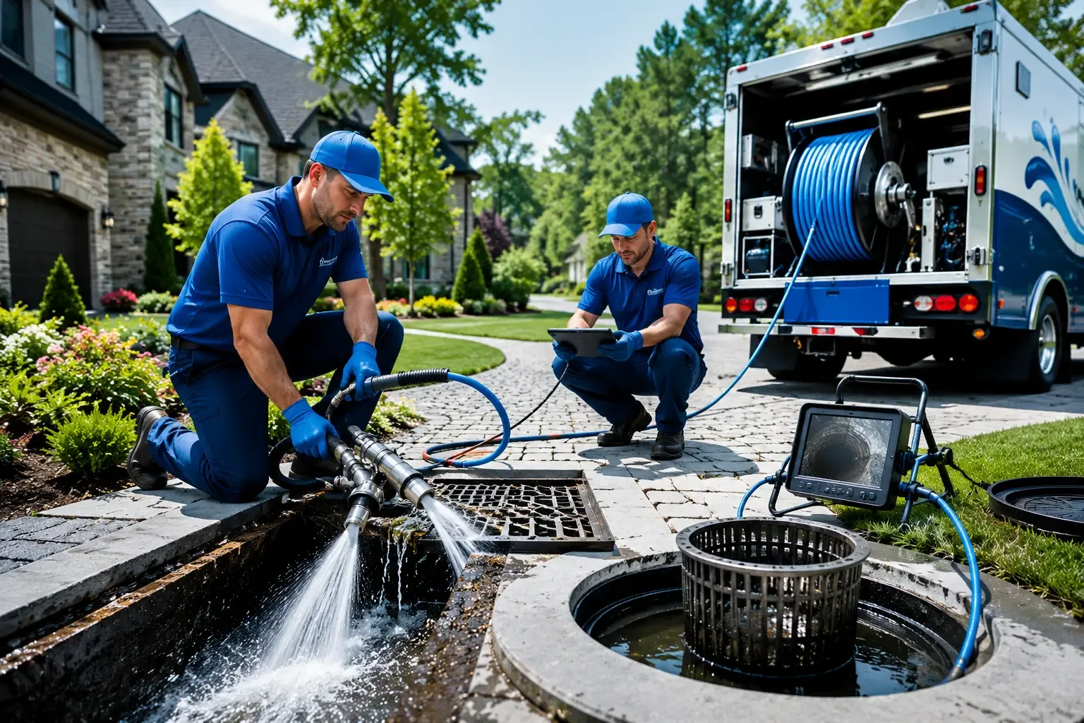 Local outdoor drain cleaning professionals in New Haven, KY